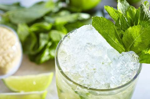 Γρανίτα mojito