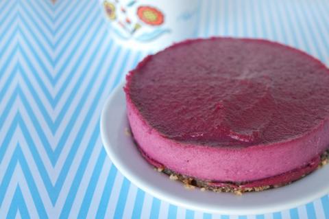 Cheesecake με κατσικίσιο τυρί cherve